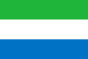 République de Sierra Leone - Drapeau